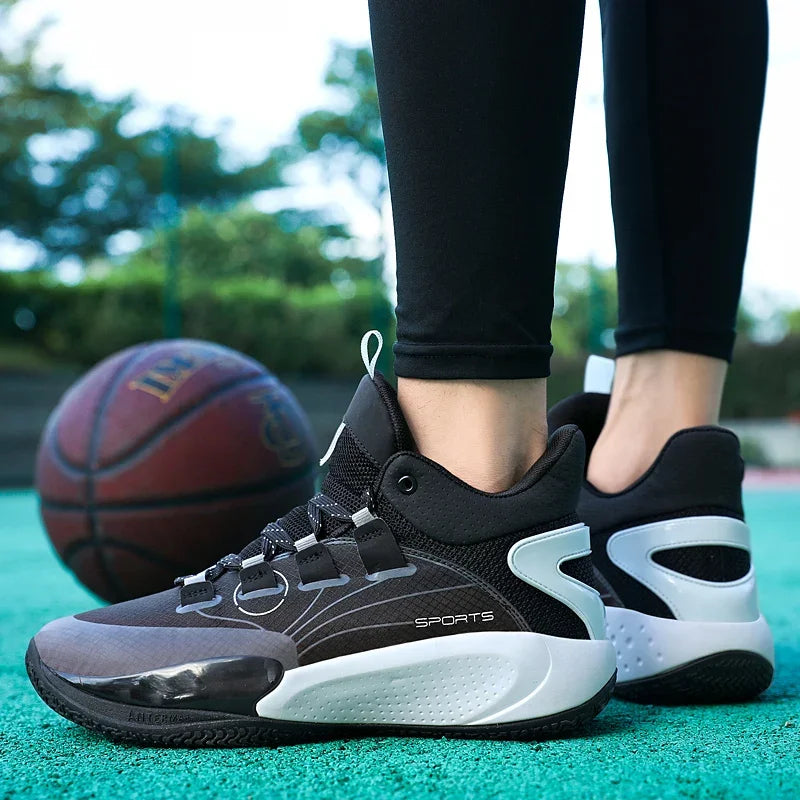 Basketball Sneakers Breathable, Shock-Absorbant, High-top Sneakers