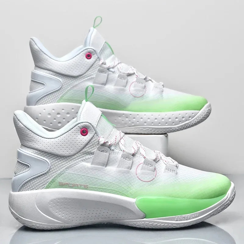 Basketball Sneakers Breathable, Shock-Absorbant, High-top Sneakers
