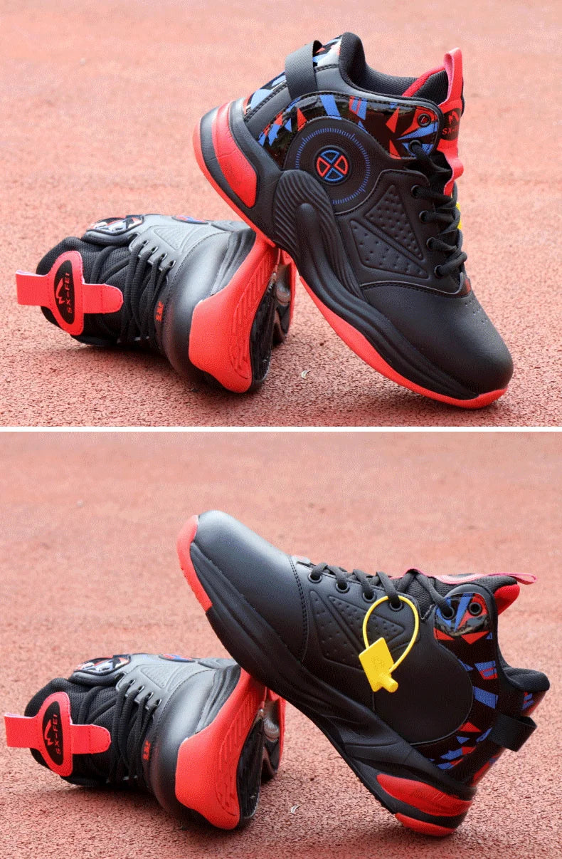 Men's Basketball Sneakers with Cushioning -- Comfortable Basketball Sneakers
